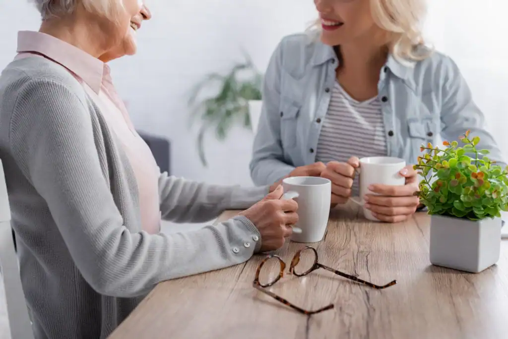 conversation about memory care in Long Grove